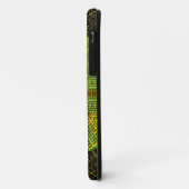 Coques Case-Mate iPhone Weer Mandala vert jaune et rouge (Dos/Gauche)