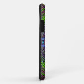 Coques Case-Mate iPhone Weer Mandala vert violet et bleu (Dos/Droite)