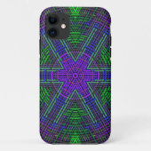 Coques Case-Mate iPhone Weer Mandala vert violet et bleu (Dos)