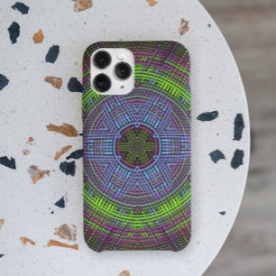 Case-Mate iPhone Case Weer Mandala vert violet et bleu