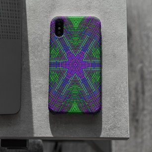 Case-Mate iPhone Case Weer Mandala vert violet et bleu