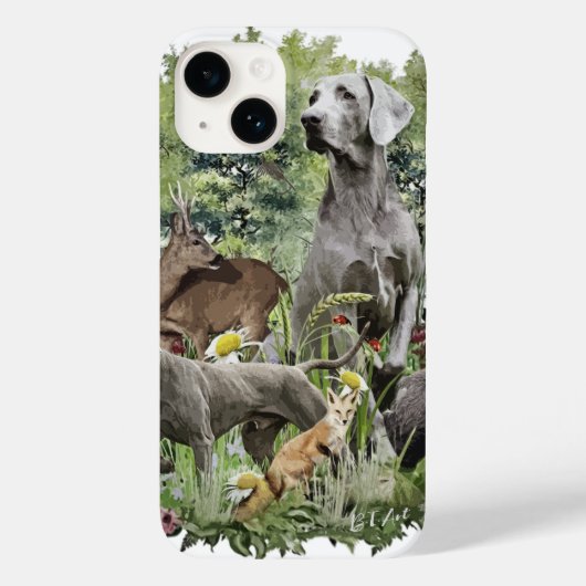 Coques Case-Mate iPhone Weimaraner (Verso)