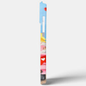 Coques Case-Mate iPhone Weimaraner Chien Valentine's Day Coeurs de camion (Verso / Gauche)