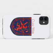 Coques Case-Mate iPhone Weir Tartan Scottish Plaid Lion Rampant (Dos (Horizontal))