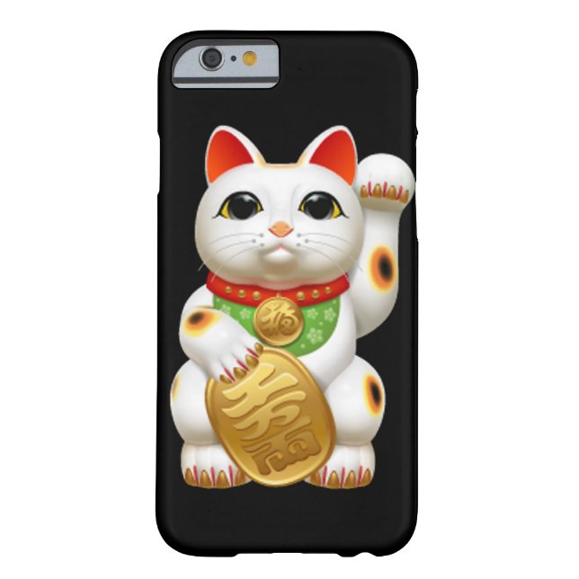 Coques Case-Mate iPhone welc japonais de talisman de charme de chat (Dos)