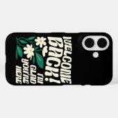 Coques Case-Mate iPhone Welcome back I'm Glad You're Here back To School (Verso (horizontal))
