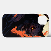 Coques Case-Mate iPhone Werewolf Halloween (Verso (horizontal))