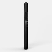 Coques Case-Mate iPhone Western Bull Skull Noir Et Blanc Vieux Rustique (Dos/Droite)