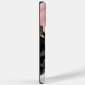 Coques Case-Mate iPhone Western Cowgirl rose noir blanc or (Verso / Droite)