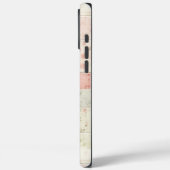 Coques Case-Mate iPhone Western Mint Pink Floral Quilt Patterns (Verso / Gauche)