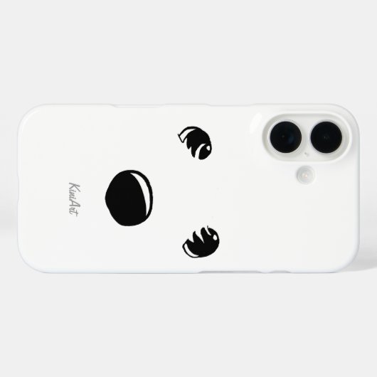 Coques Case-Mate iPhone Westie Terrier Face (Verso (horizontal))