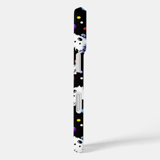 Coques Case-Mate iPhone Westies KiniArt Confetti (Verso / Droite)
