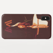Coques Case-Mate iPhone Westworld | Casquette blanc Casquette noir scintil (Dos (Horizontal))