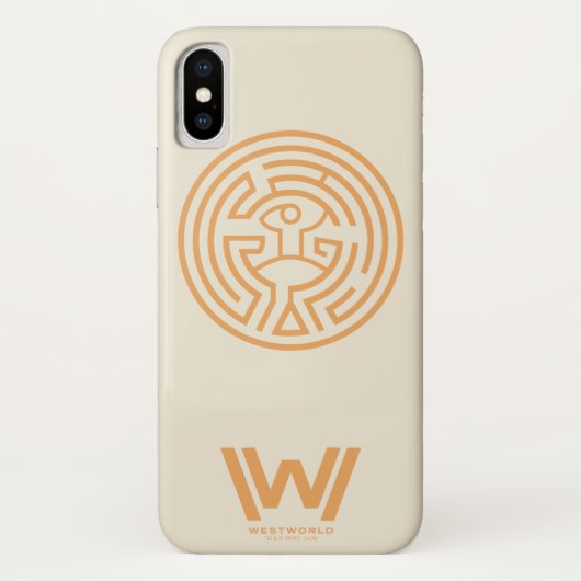 Coques Case-Mate iPhone Westworld | Le symbole Maze (Dos)