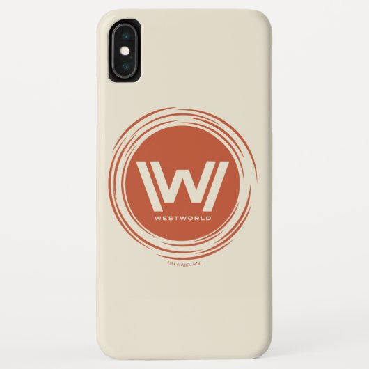 Coques Case-Mate iPhone Westworld | Logo Sun stylisé (Dos)