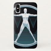 Coques Case-Mate iPhone Westworld | Logo Vitruvian Android (Dos)