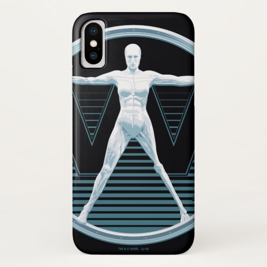 Coques Case-Mate iPhone Westworld | Logo Vitruvian Android (Dos)