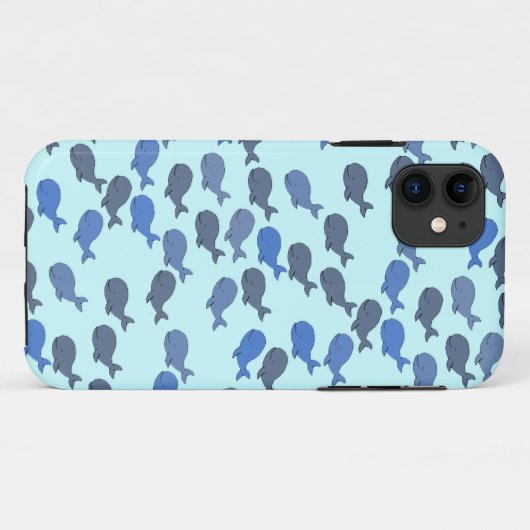 Coques Case-Mate iPhone Whale cute (Dos (Horizontal))