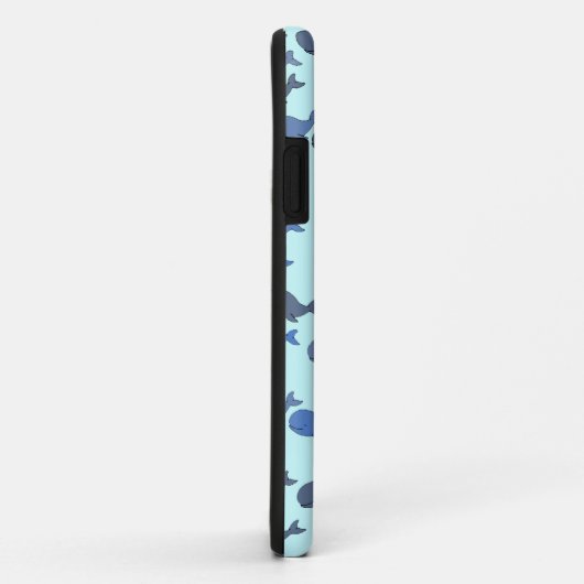 Coques Case-Mate iPhone Whale cute (Dos/Droite)