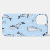 Coques Case-Mate iPhone Whale Wonders : Aquarelle Starry Sky (Verso (horizontal))