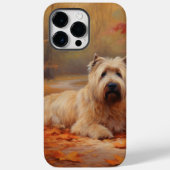 Coques Case-Mate iPhone Wheaten Terrier dans les feuilles d'automne automn (Verso)