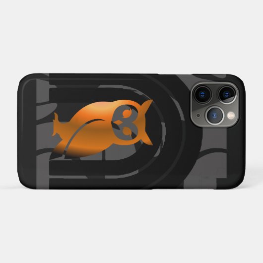 Coques Case-Mate iPhone Whimsical Boho Owl & Tropical Monstera Leaf (Dos (Horizontal))