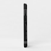 Coques Case-Mate iPhone Whimsical Boho Owl & Tropical Monstera Leaf (Dos/Gauche)