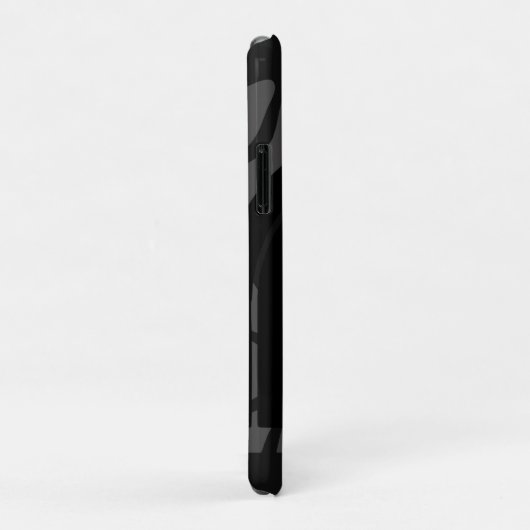 Coques Case-Mate iPhone Whimsical Boho Owl & Tropical Monstera Leaf (Dos/Droite)