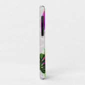 Coques Case-Mate iPhone Whimsical Boho Owl & Tropical Monstera Leaf (Dos/Gauche)