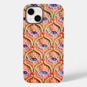 Coques Case-Mate iPhone Whimsical Floral Art Nouveau Motif (Verso)