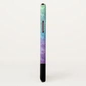 Coques Case-Mate iPhone Whimsical Funny tendance chat noir damask (Dos/Droite)