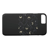 Coques Case-Mate iPhone Whimsigoth Nuages Sun Moon Witchy (Dos (Horizontal))