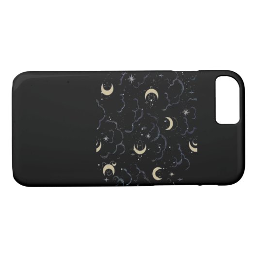 Coques Case-Mate iPhone Whimsigoth Nuages Sun Moon Witchy (Dos (Horizontal))
