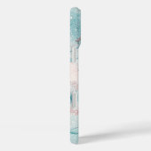 Coques Case-Mate iPhone Whimsy rose et bleu (Verso / Droite)