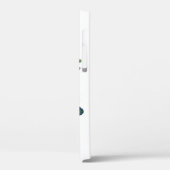 Coques Case-Mate iPhone Whippet drôle dans Sock Xmas Reindeer Père Noël Ch (Verso / Gauche)