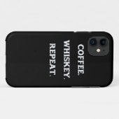 Coques Case-Mate iPhone Whiskey café Répéter (Dos (Horizontal))