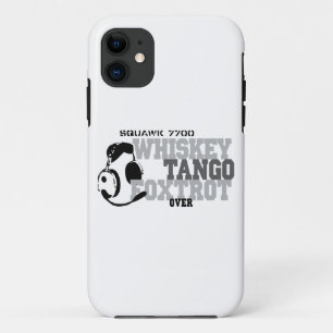 Etui iPhone Case-Mate Whiskey Tango Foxtrot - Humour de l'aviation