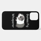 Coques Case-Mate iPhone Whisperer de porc de Guinée (Verso (horizontal))