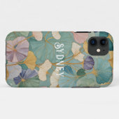 Coques Case-Mate iPhone Whispering Pastel Gingko (Dos (Horizontal))
