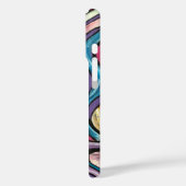 Coques Case-Mate iPhone Whispering Tree-Hand Painted Abstract Art (Verso / Gauche)