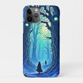Coques Case-Mate iPhone Whispering Woods Imaginaire foncé (Dos)