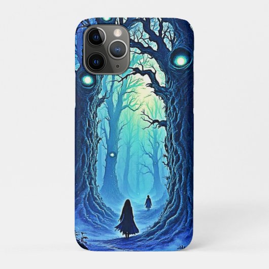 Coques Case-Mate iPhone Whispering Woods Imaginaire foncé (Dos)