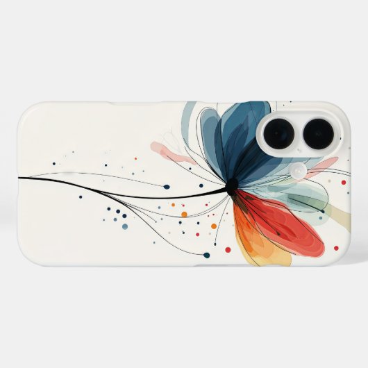 Coques Case-Mate iPhone Whispers doux (Verso (horizontal))