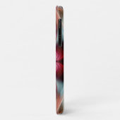 Coques Case-Mate iPhone Whispers fractal avec nom personnalisé (Dos/Gauche)