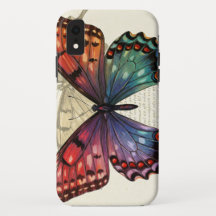 Whispers papillon : Élégance Abstraite pour iPhone