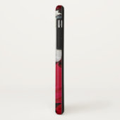 Coques Case-Mate iPhone White and Red Poinsettias (Dos/Gauche)