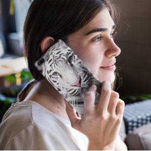 Case-Mate iPhone Case White Bengal Tiger Photography Ajouter Un Nom  Noi