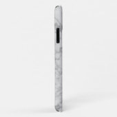 Coques Case-Mate iPhone White Carrara Marble Gold Classic Personalised (Dos/Droite)