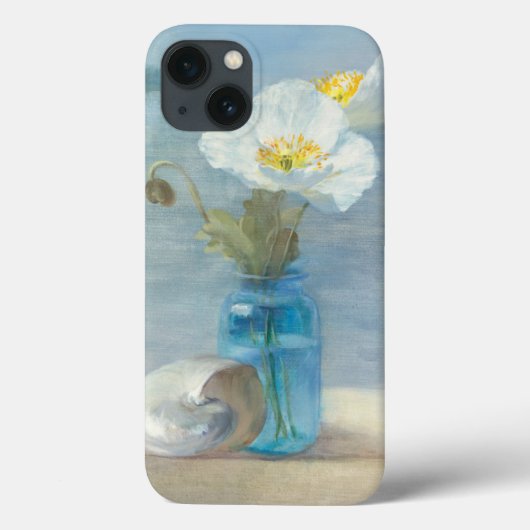 Coques Case-Mate iPhone White Flower Overlooking the Sea (Verso)