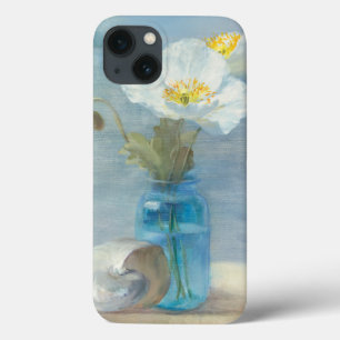 iPhone 13 Case White Flower Overlooking the Sea